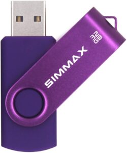 Sinmax usb lila morado 32