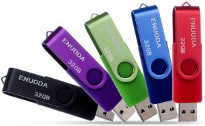 Usb lila morado pack 5 colores 32gb