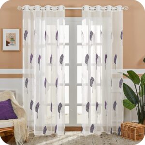 Cortinas baño morado