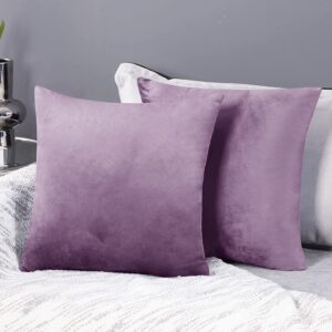 Funda cojín almohada violeta
