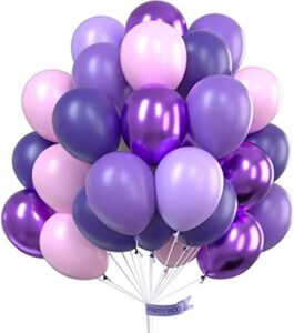 Globos morados lilas