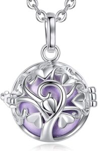 Llamador de ángeles morado